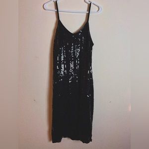 Vintage Sequin Flapper Dress